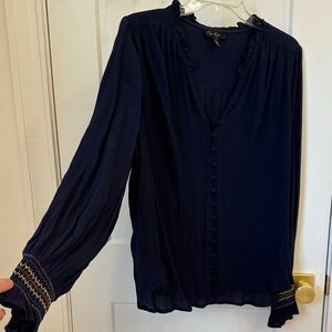 Jessica Simpson Navy Blue Women's Top/Blouse
